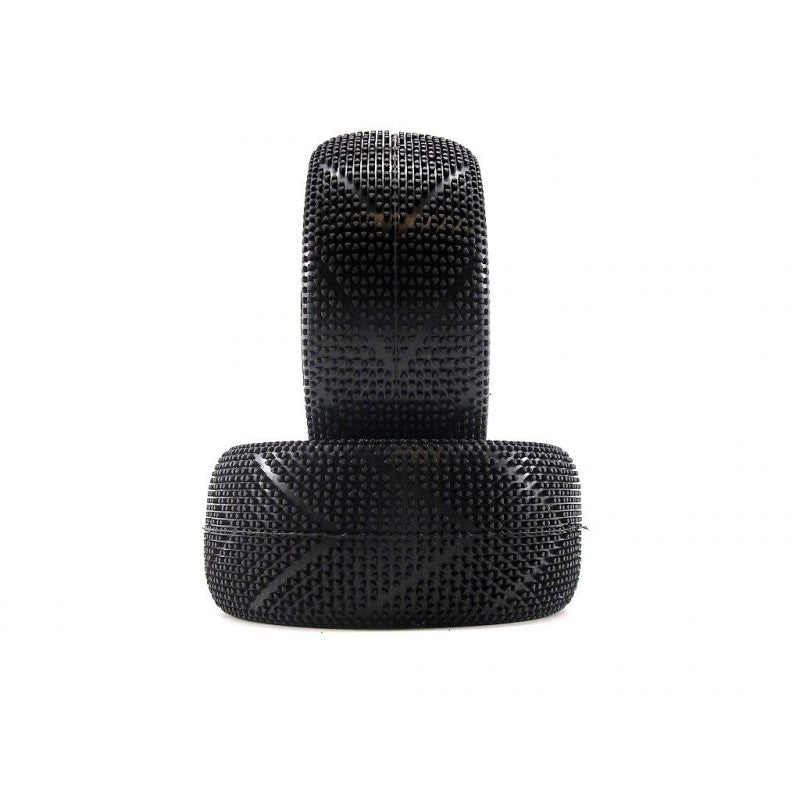 HOT RACE - 1/8 COMPETITION TYRES - PAIR ( 2 pcs ) ( TYRE ONLY ) - VESUVIO