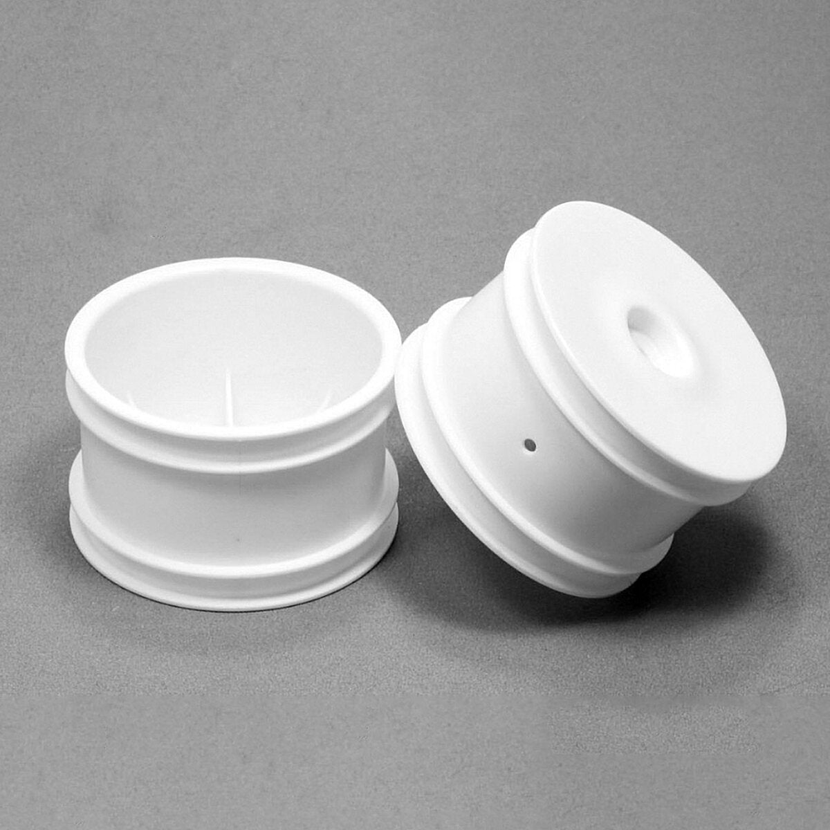 PR Racing 55x38mm 2WD 4WD Rear Wheels 12mm White For IFMAR