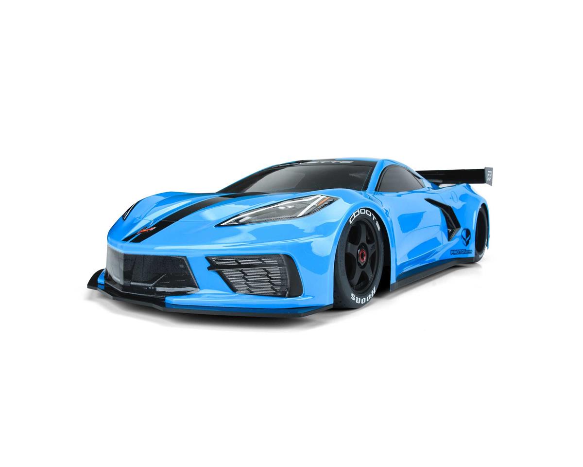 Protoform Arrma Felony & Infraction Corvette C8 Body (Clear)