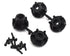 Pro-Line Badlands MX28 2.8" Pre-Mounted Tires w/Raid 6x30 Wheels (2) (M2) (Black) w/Removable Hex