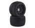 Pro-Line Road Rage MX38 3.8" Tire w/Raid 8x32 Wheels (2) (Black) (M2) w/Removable Hex