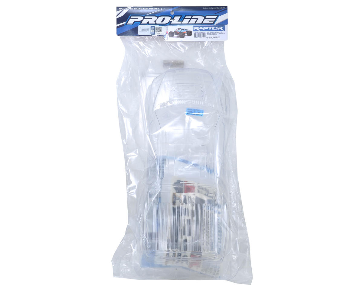 Pro-Line 2017 Ford F-150 Raptor Monster Truck Body (Clear)