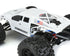 Pro-Line Brute Pre-Cut Bash Armor Body (White) (E-Revo 2.0)