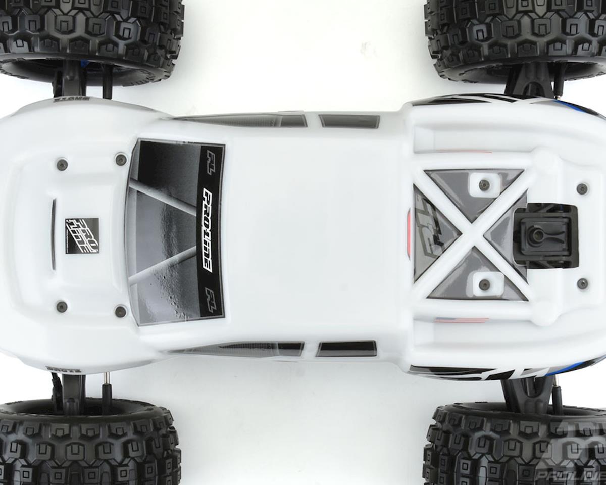 Pro-Line Brute Pre-Cut Bash Armor Body (White) (E-Revo 2.0)