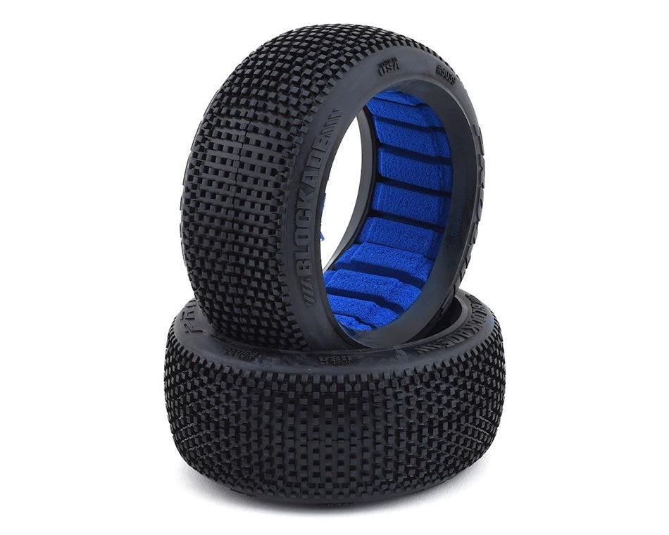 Pro-Line Blockade S2 (Medium) Off-Road 1:8 Buggy Tires for Front or Rear (2) - RACERC
