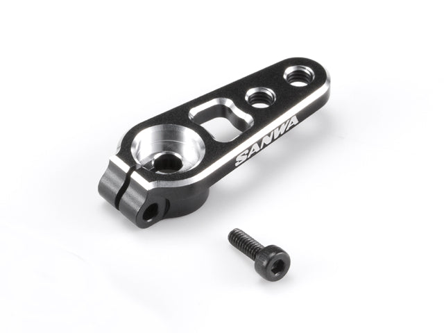 SANWA Aluminium Steering Servo Horn (Black) - RACERC