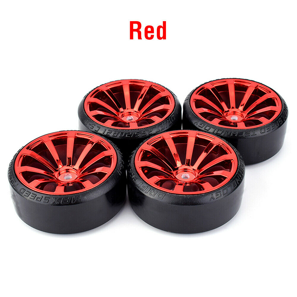 PROTONRC 4X 1:10 RC On-Road Car Drift Tire+12mm Hex Wheel Rims