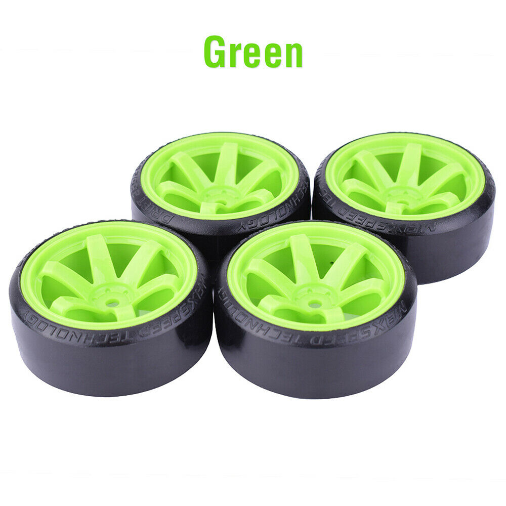 PROTONRC 4X 1:10 RC On-Road Car Drift Tire+12mm Hex Wheel Rims