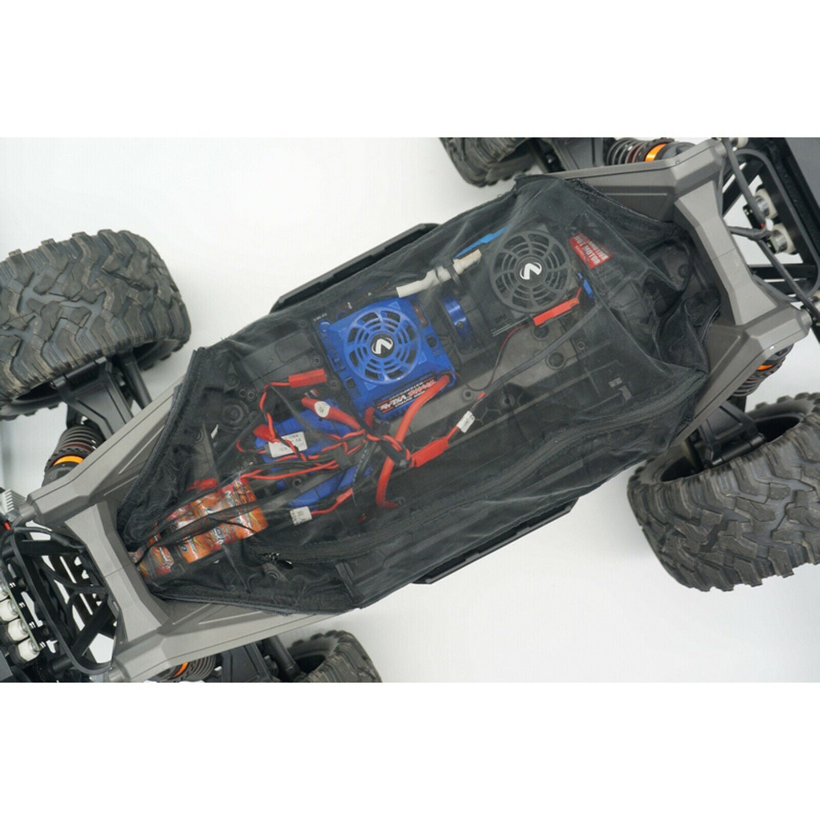 For TRAXXAS MAXX 1/10 Monster RC Car Body Gearbox ProtonRC Dust-proof Cover Dirt Guard