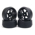 PROTONRC 4X 1:10 RC On-Road Car Drift Tire+12mm Hex Wheel Rims