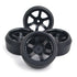 PROTONRC 4X 1:10 RC On-Road Car Drift Tire+12mm Hex Wheel Rims
