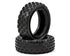 Schumacher Racing U6846 "Wide Stagger Rib" 2.2 1/10 4WD Buggy Tires (2) (Blue) - RACERC