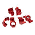 ProtonRC 1/10 Traxxas MAXX  Aluminum Steering Knuckle Set, C hub set, Rear Stub Axle Carriers Set Blue