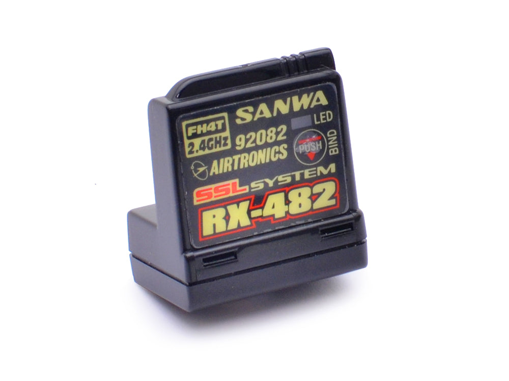 Sanwa RX-482 2.4GHz 4-Channel FHSS-4 SSL Telemetry Receiver - RACERC