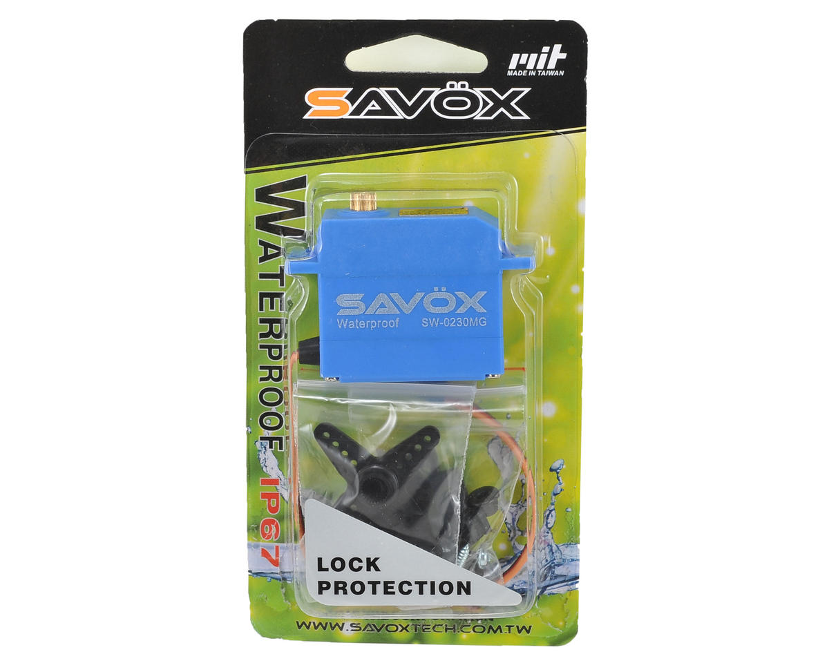 Savox SW-0230MG Waterproof Metal Gear Digital Servo (High Voltage)