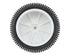 Schumacher "Mini Dart" 2.2" 4WD Front Pre-Mounted Carpet Tires (2) (Yellow) w/12mm Hex - RACERC
