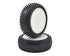 Schumacher "Mini Dart" 2.2" 4WD Front Pre-Mounted Carpet Tires (2) (Yellow) w/12mm Hex - RACERC