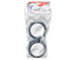 Schumacher "Mini Dart" 2.2" Rear Buggy Pre-Mounted Carpet Tires (2) (Yellow) w/12mm Hex - RACERC