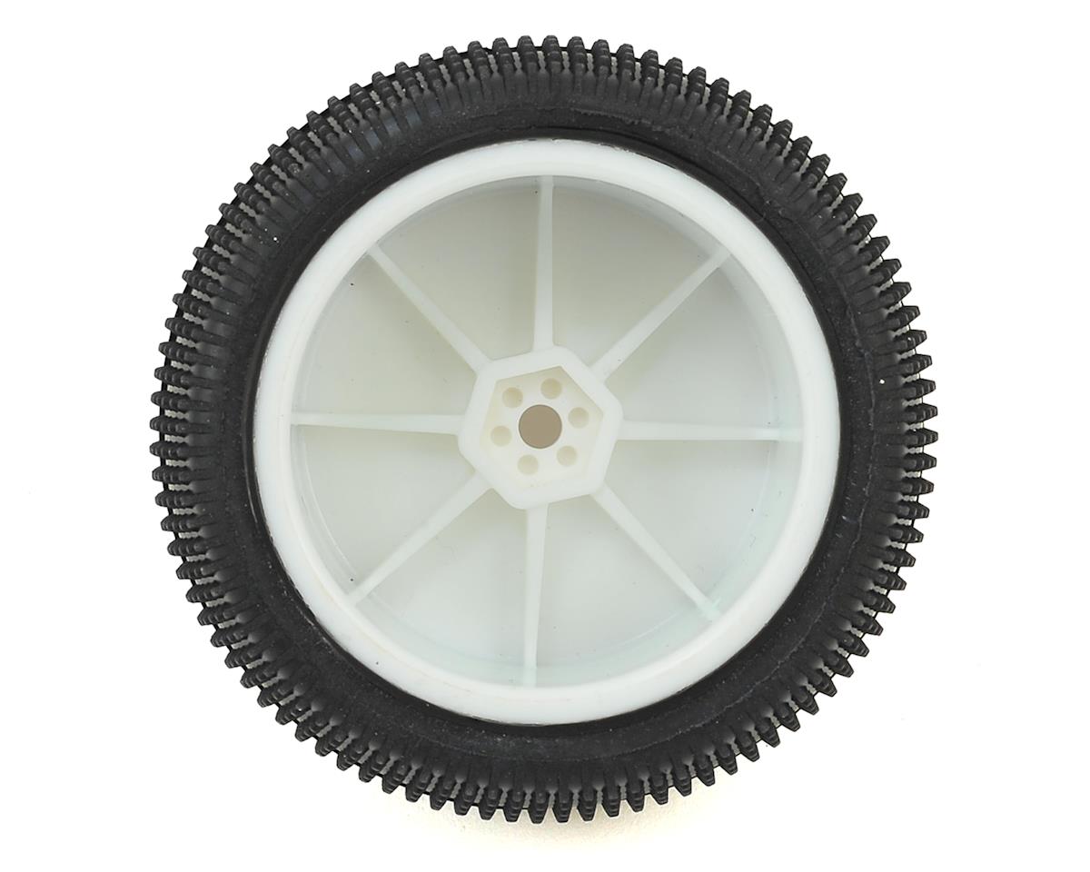 Schumacher Cactus 2.2" Rear 1/10 Buggy Pre-Mounted Carpet Tire (2) (Yellow) - RACERC