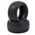 Schumacher Mini Dart - Rear Tyres - Yellow (1 pair) U6826 - RACERC