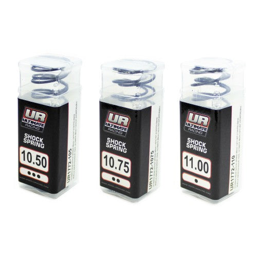 Ultimate Racing Rear Shock Springs Set 86mm (6pcs) για 1/8 Off-Road 16mm Shocks