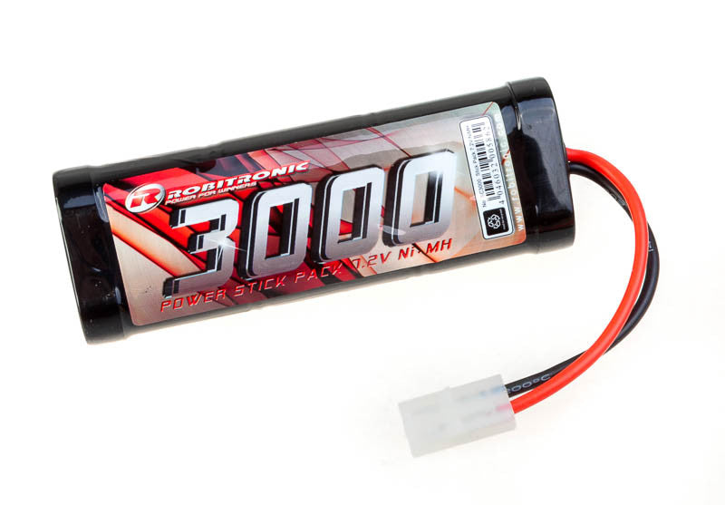 NiMH 7,2V, 3000mAh, Stick Pack - RACERC