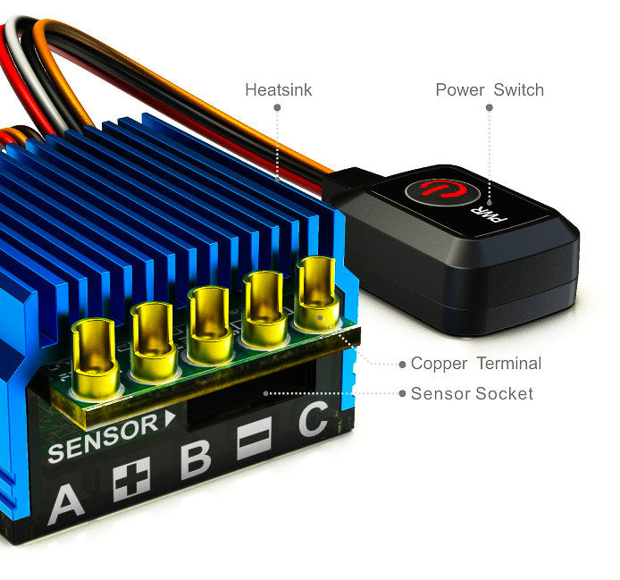 SkyRC ESC Toro TS50 1/10 - RACERC