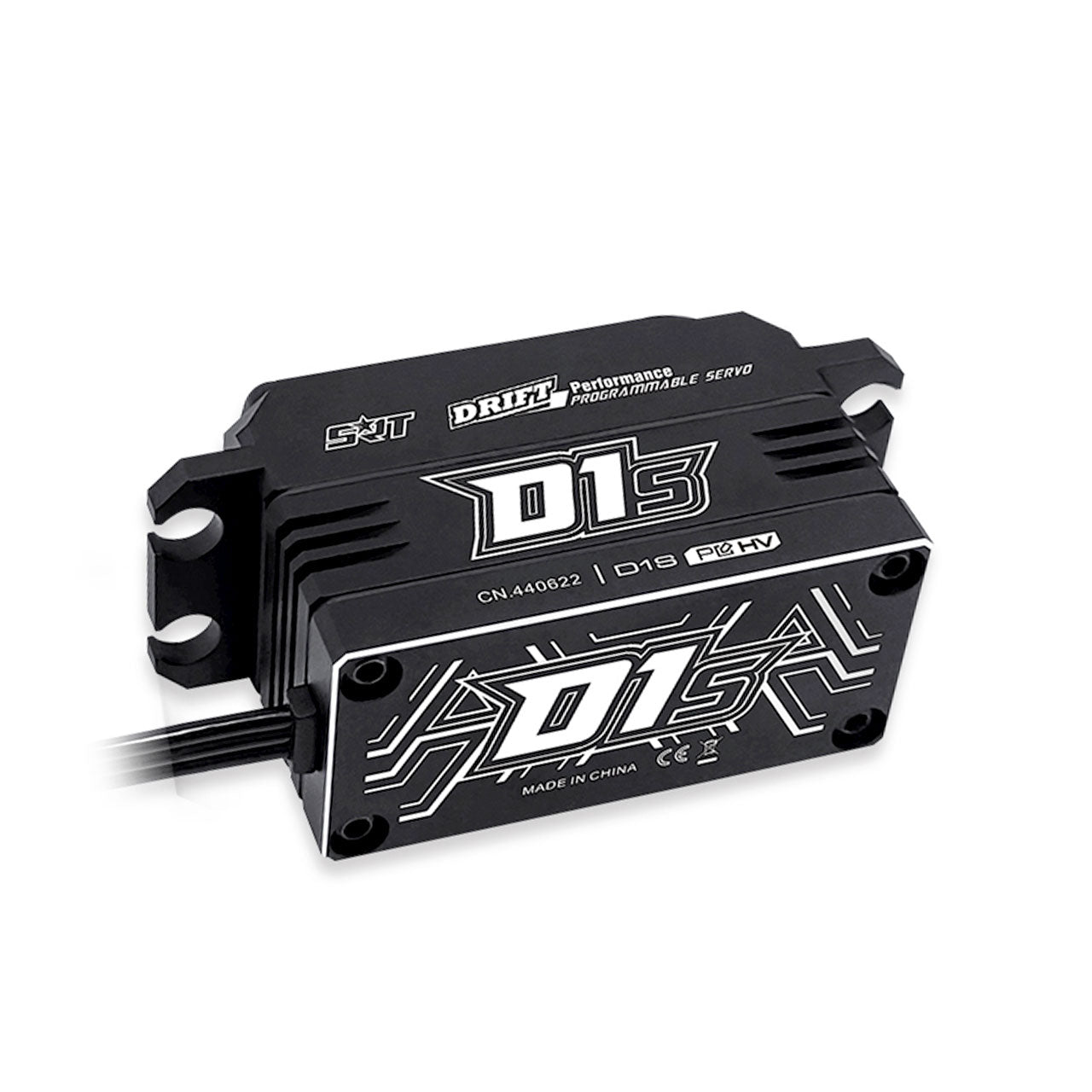 SRT Drift Servo D1S Low Profile CNC aluminium case 18.5kg/0.08sec @8.4V