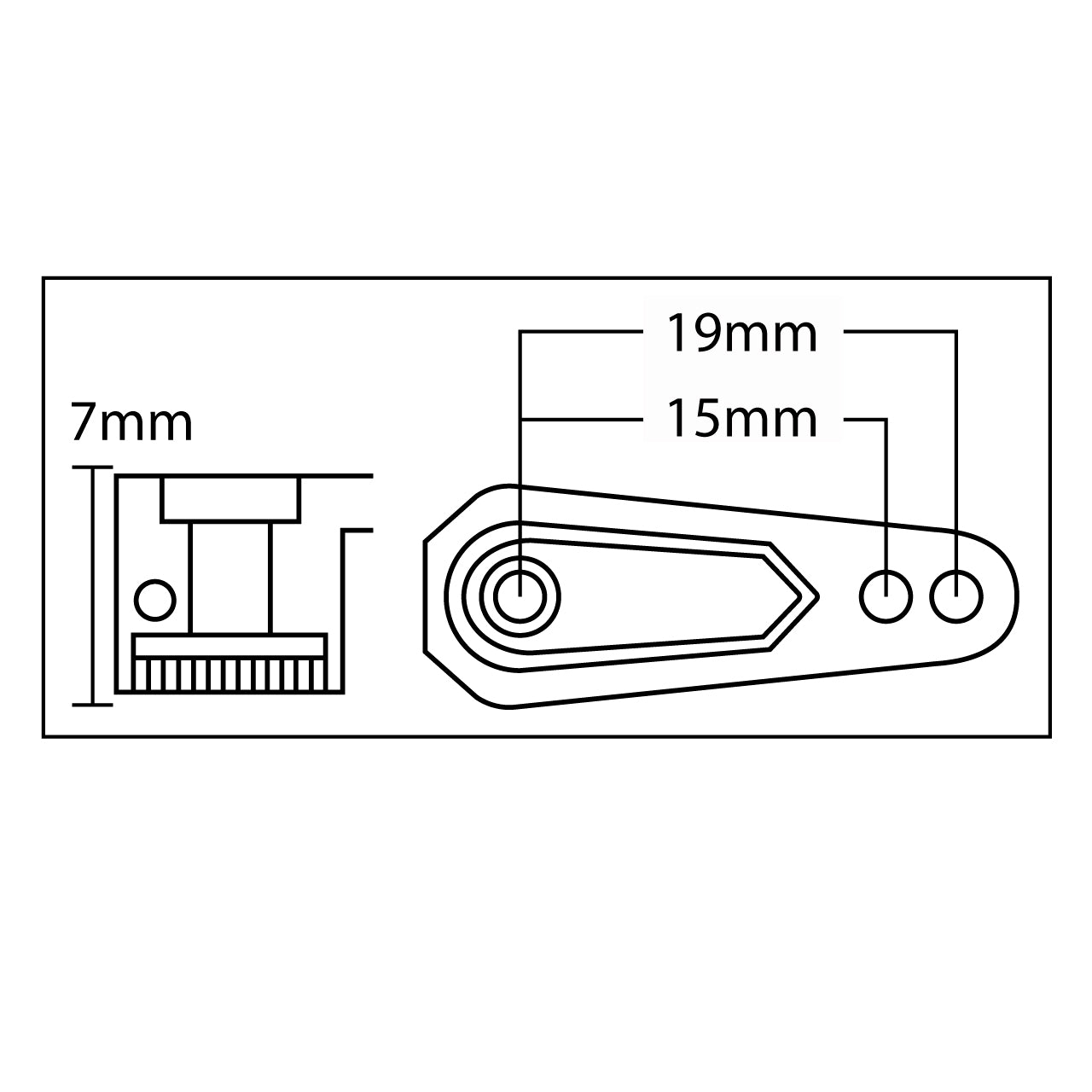 SRT Servo Horn Black (25 Teeth)