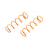 HOBAO HYPER SS/VS/VS2 REAR SHOCK SPRINGS ORANGE 80MM 1KGF/CM