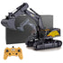 HUINA 1592 1/14 RC Excavator 22CH 2.4GHz – Τηλεκατευθυνόμενος Εκσκαφέας με Die-Cast Καμπίνα & Κάδο