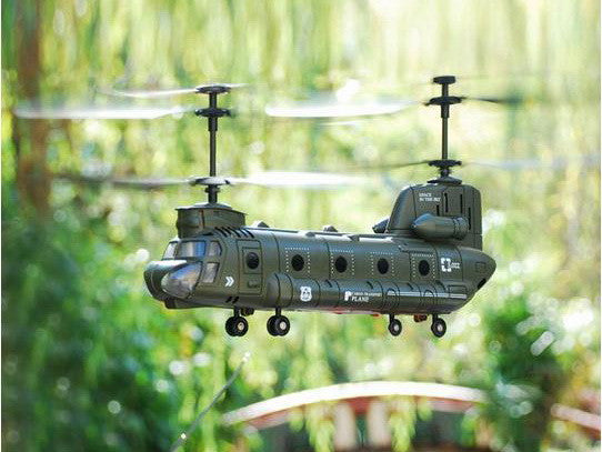Syma S026G 3 CH Remote Control Mini Chinook RC Helicopter with GYRO - RACERC