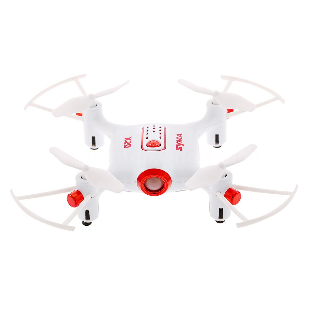 Syma X20 Mini Headless Quadcopter RC Drone with Stunt Altitude Holding for Beginner - RACERC