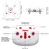 Syma X20 Mini Headless Quadcopter RC Drone with Stunt Altitude Holding for Beginner - RACERC