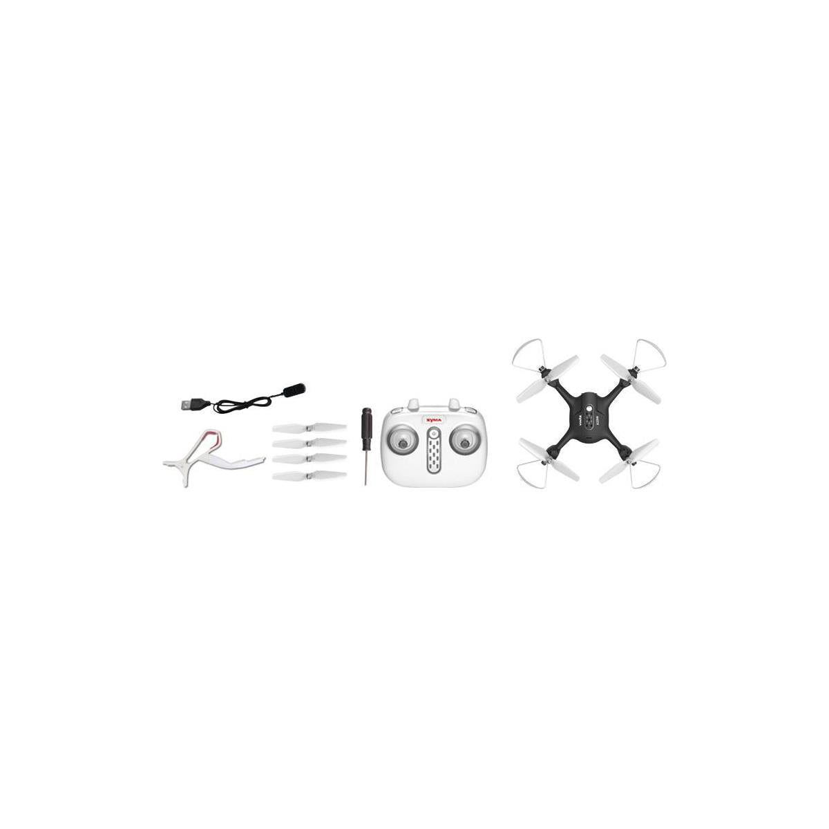 Syma X23W FPV Real-Time Quadcopter with 720p HD Wi-Fi Camera, Black