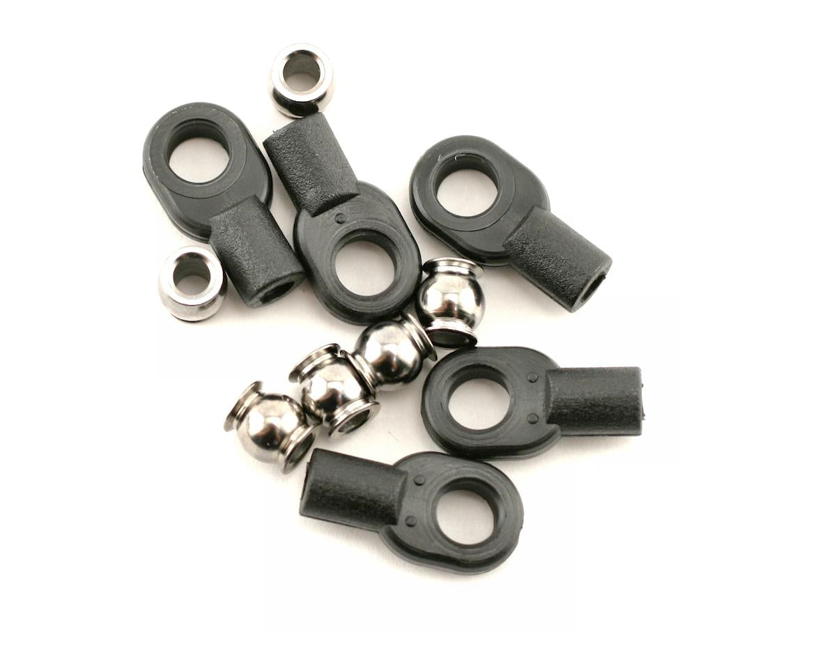 Traxxas Short Rod Ends w/ Hollow Balls (6pcs)