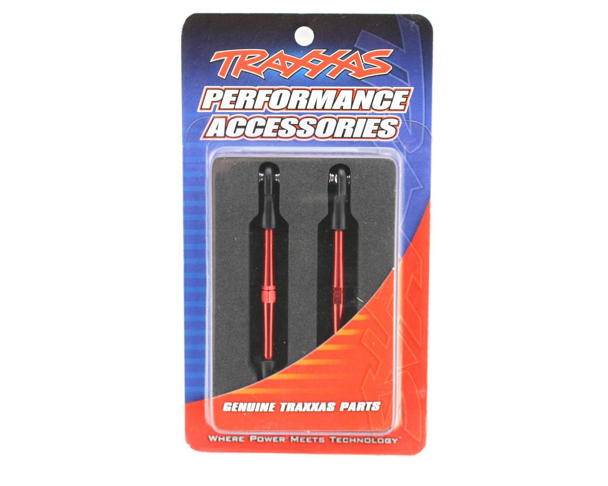 Traxxas 59mm Aluminum Turnbuckle Toe Link (Red) (2)