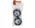 Traxxas Talon Front Tires w/All-Star Wheels (2) (Chrome)