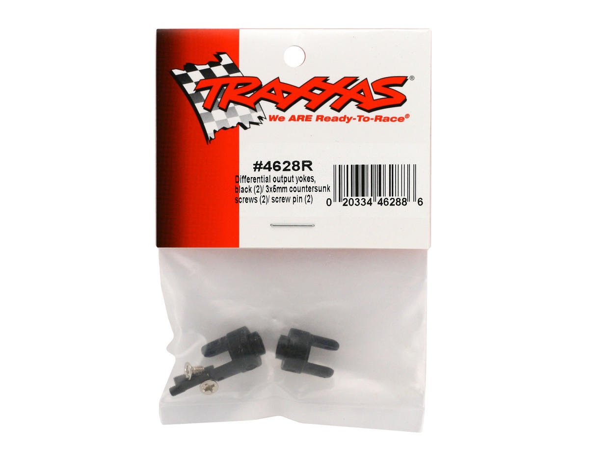Traxxas Differential Output Yokes (Black) (VXL) (2)