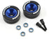 Traxxas Aluminum Wheelie Bar Wheels Blue (2) | Racerc