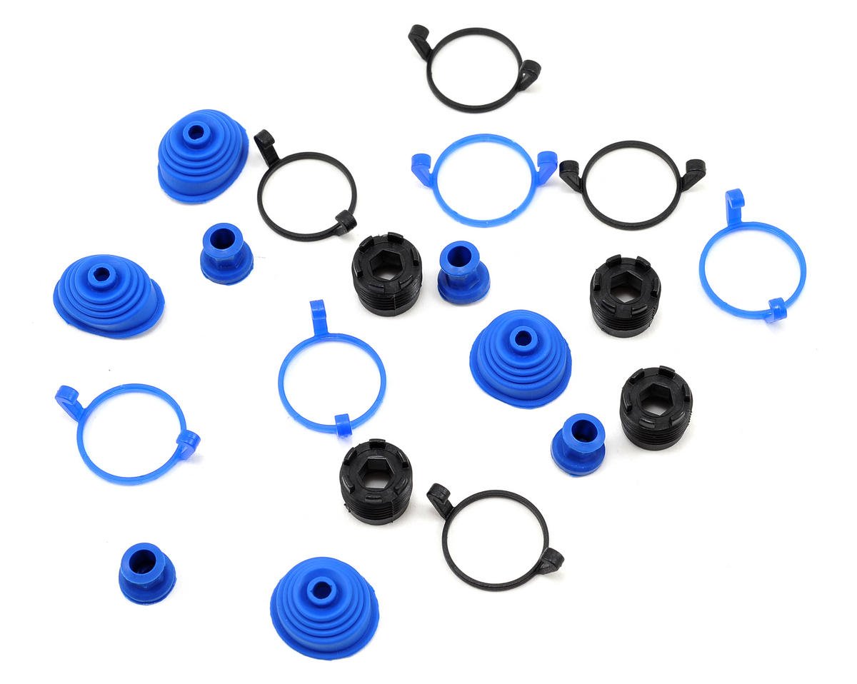 Traxxas Revo Pivot Ball Caps & Dust Boots Set (4)