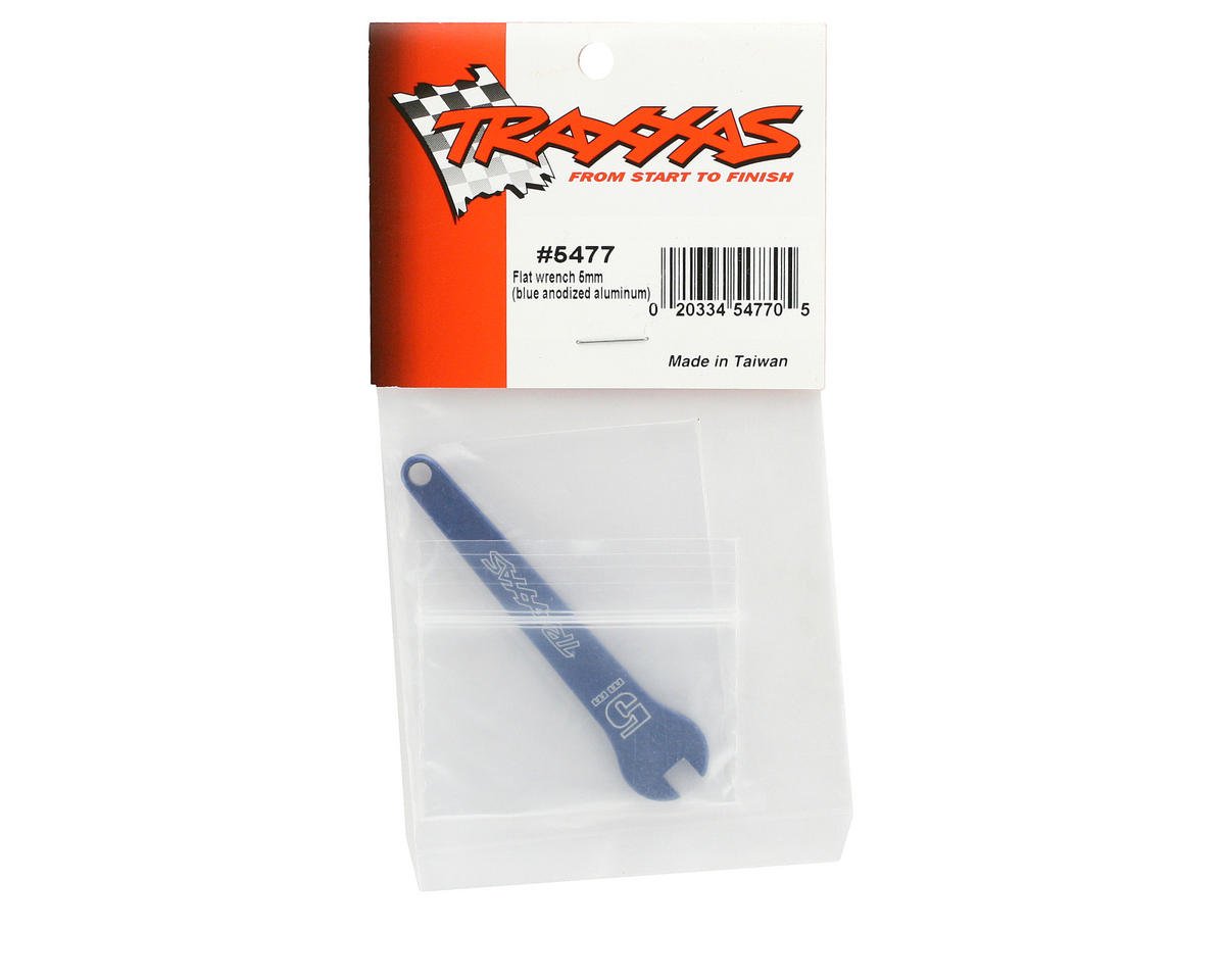 Traxxas 5mm Aluminum Flat Wrench (Blue)