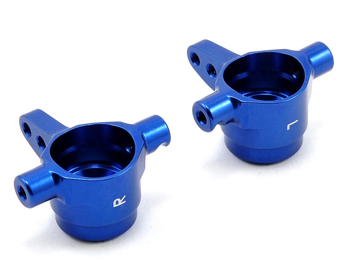 Traxxas Aluminum Steering Block Set (Blue) (2)