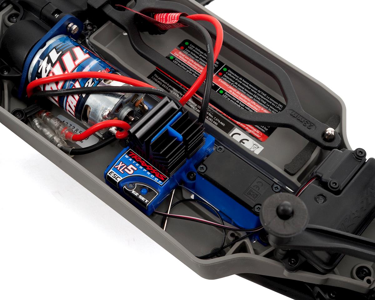Traxxas Stampede 4X4 LCG 1/10 RTR Monster Truck (Black) w/XL-5 ESC, TQ 2.4GHz, Battery & Charger