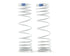 Traxxas Progressive Rate Rear Shock Springs (Blue) (2)