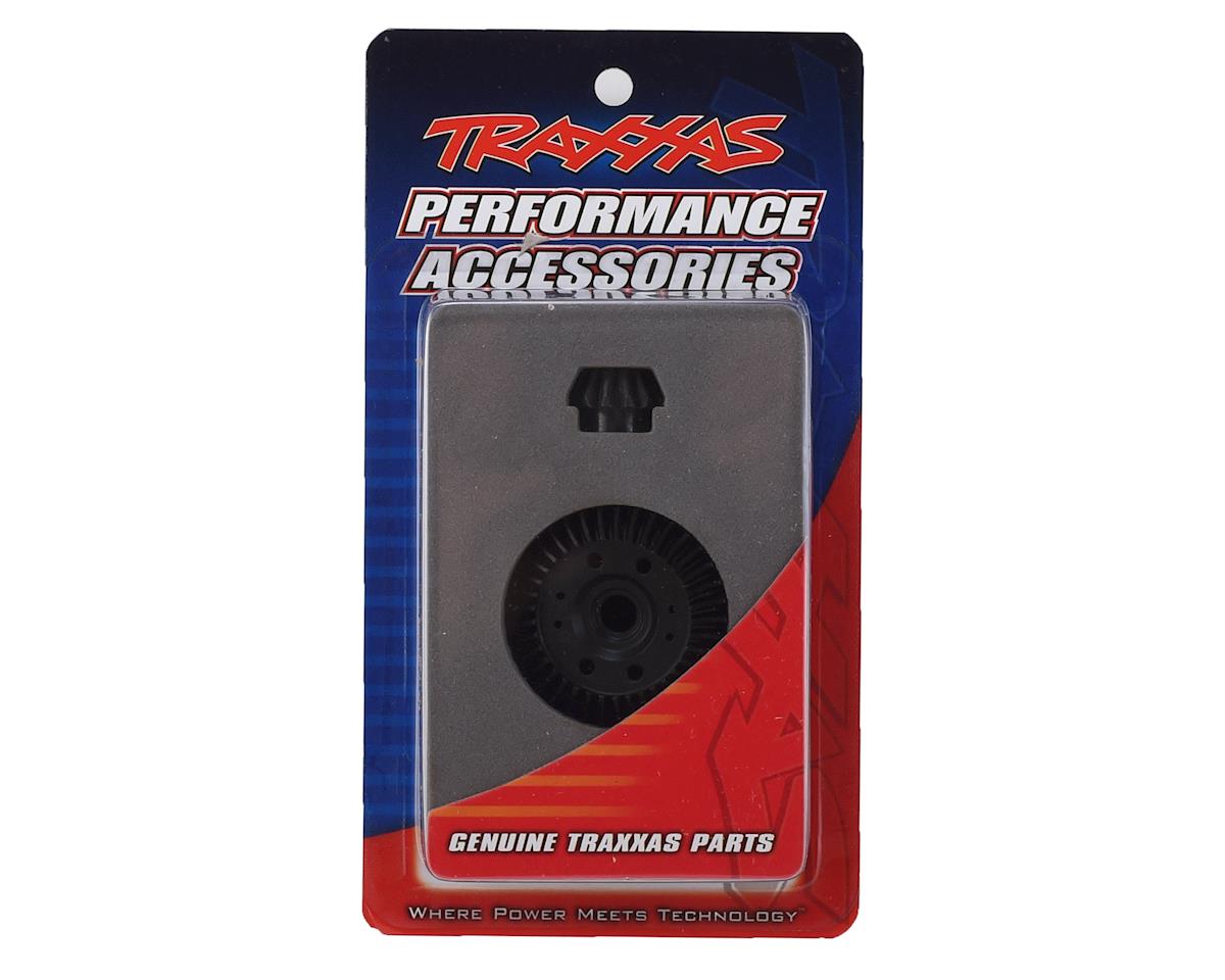 Traxxas Rear Machined Ring & Pinion Gear (Spiral Cut)