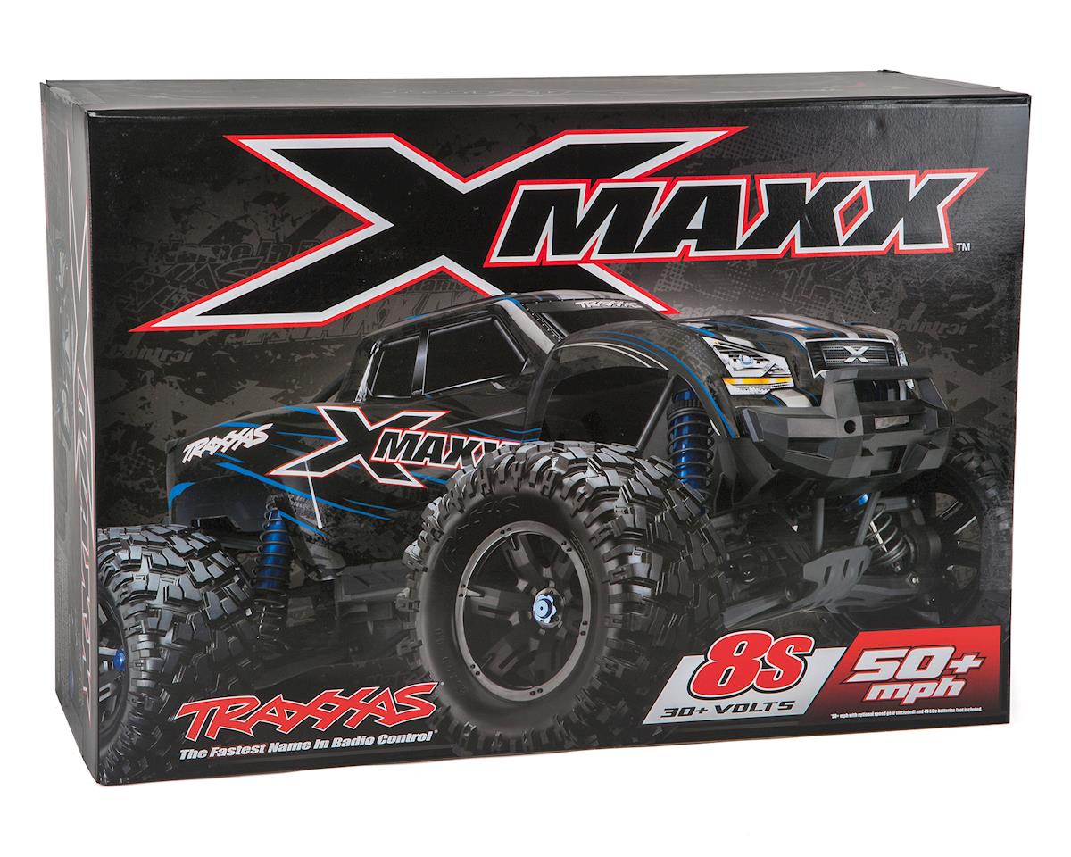 Traxxas X-Maxx 8S 4WD Brushless RTR Monster Truck (Rock n Roll) w/2.4GHz TQi Radio & TSM