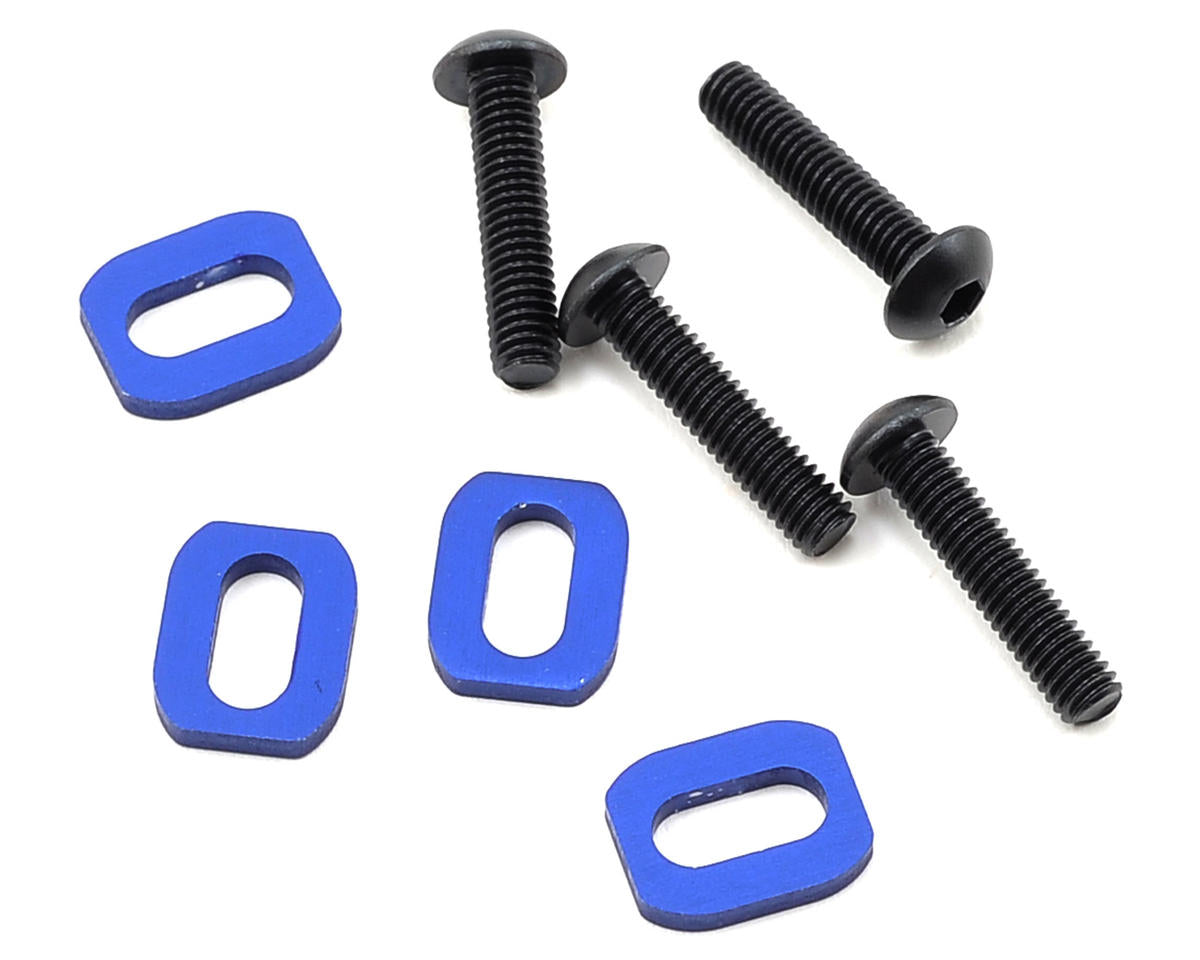 Traxxas X-Maxx / XRT Motor Mount Washers Blue (4)