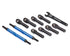 Traxxas E-Revo 2.0 Tubes 5.0mm Toe Link (Blue) (2)
