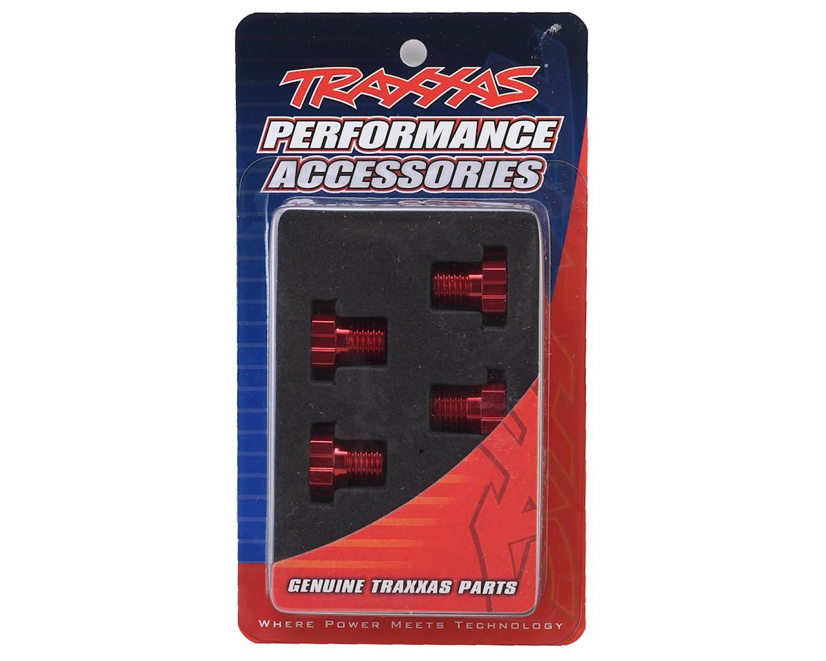 Traxxas 17mm Splined Wheel Hub Hex (Red) (4)